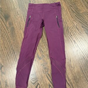 Lululemon Athletica Purple Leggings